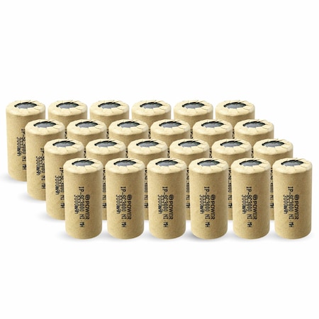 Ip Power High Rate Sub C Ni-Mh 3000mAh 24PK IP-NH-SC-3000-FT-24
